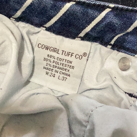 Cowgirl tuff size 24 x 37 striped flare - Picture 5 of 6